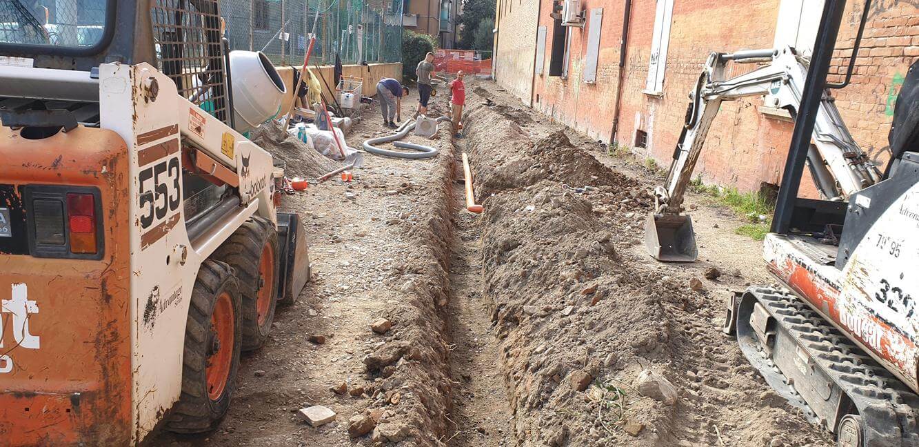 Costruzione piazzali, parcheggi e opere esterne a Bologna - Bio Tek